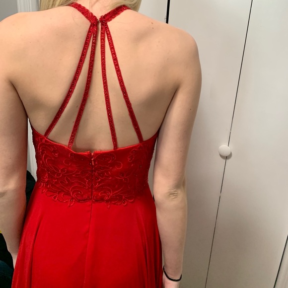 Red Prom Dress - Picture 8 of 11